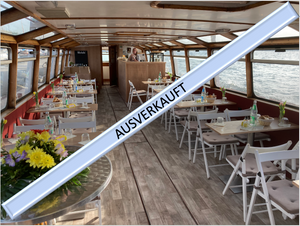 Ginkreuzfahrt auf dem Cospudener See am 22.08.2026, 19.00-21.00 Uhr