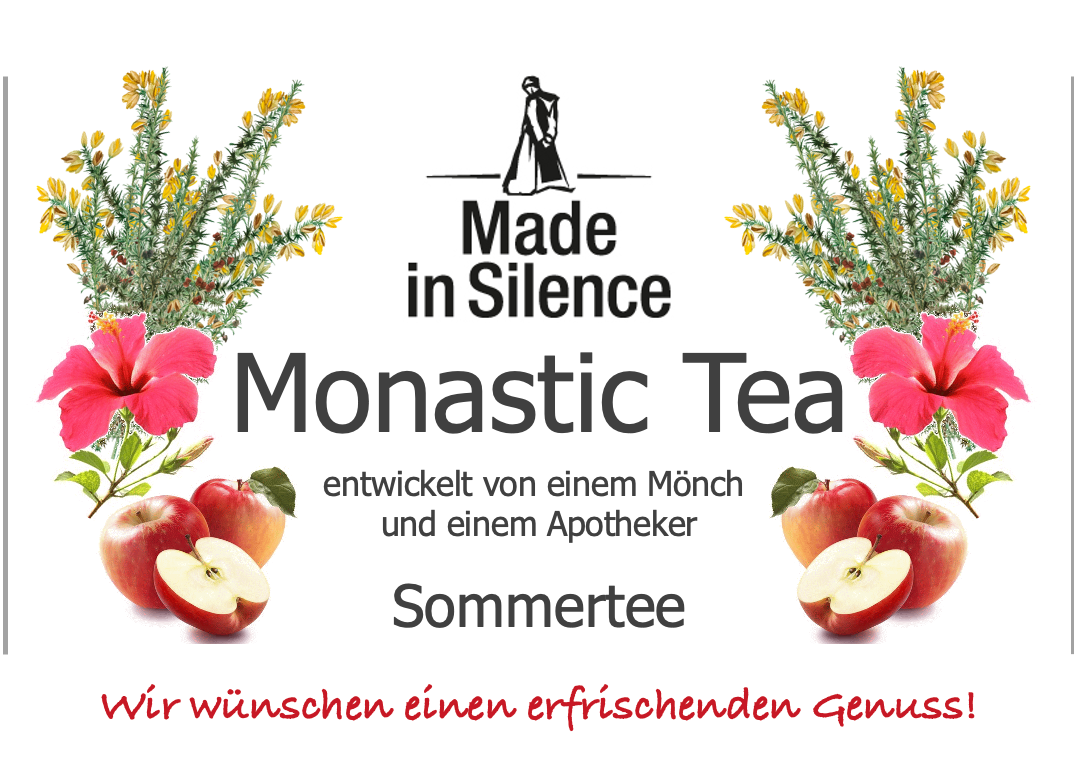 Monastic Tea 6 Gläser der Sorte Sommertee
